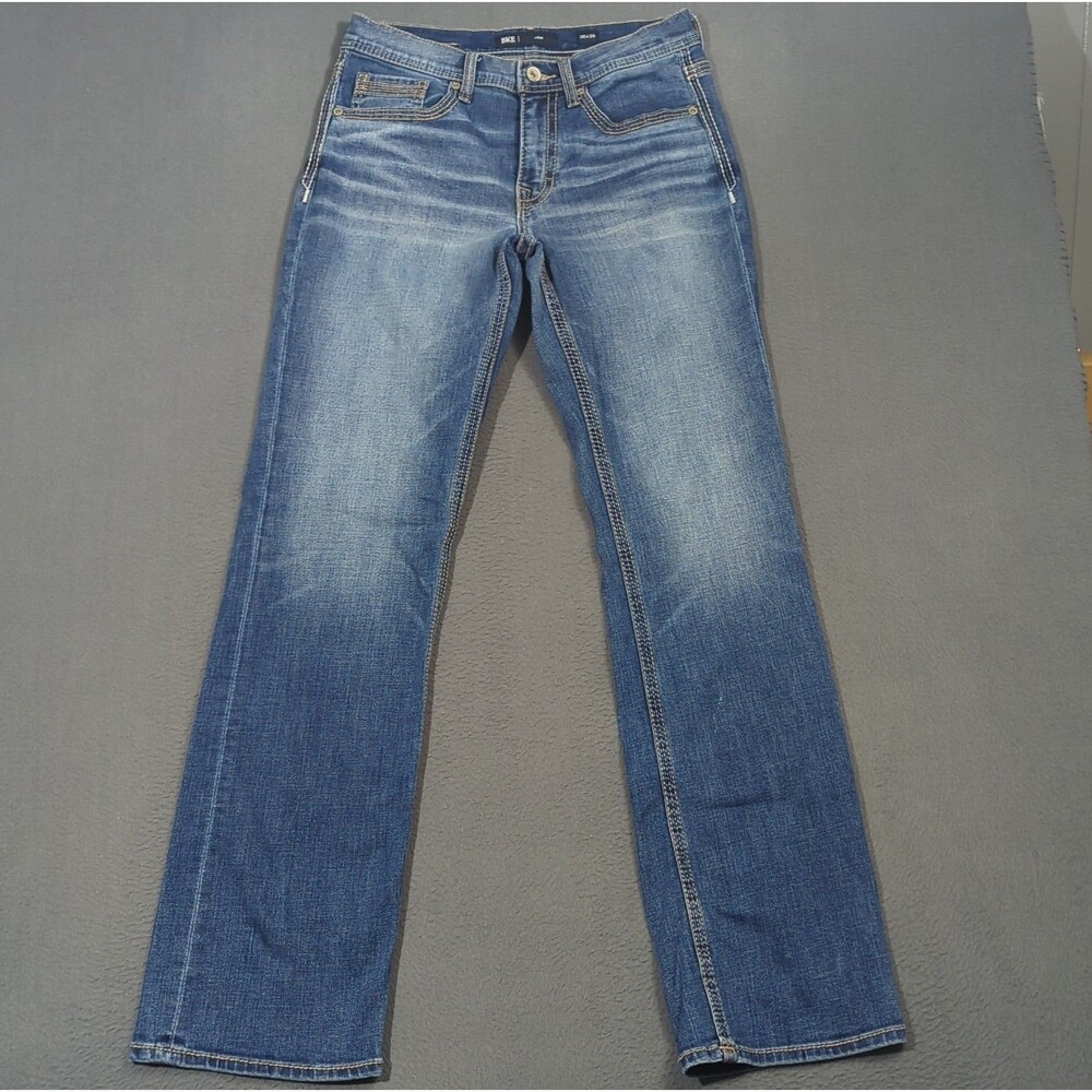 BKE Jake Boot Stretch Jeans Men's 30x34 Blue Denim